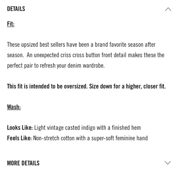 Agolde Criss Cross Upsized Denim Jeans 26/2 - Picture 13 of 14